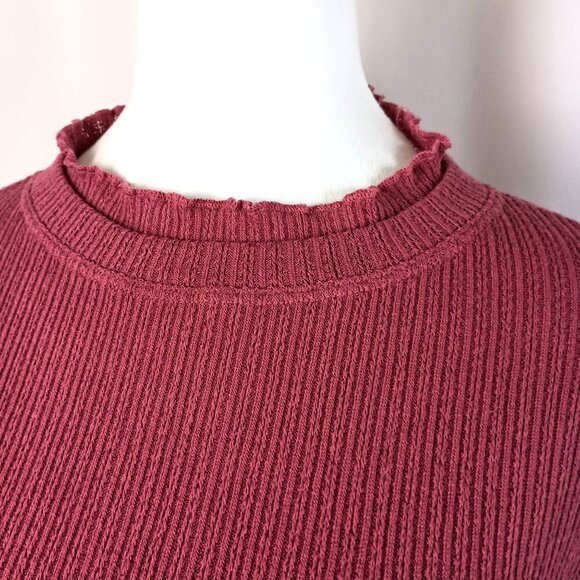 NWT Pink Clover Stitch Fix Rose Pink Soft Long Sleeve Top Sweater Size M - Picture 4 of 10